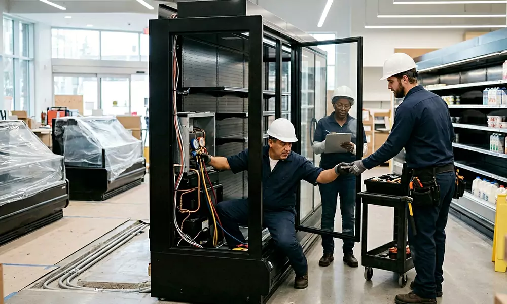Commercial Refrigeration Installation in Arlington, MA