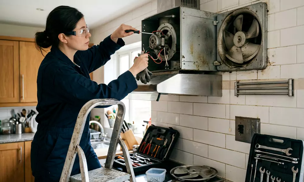 Exhaust Fan Repair in Arlington, MA