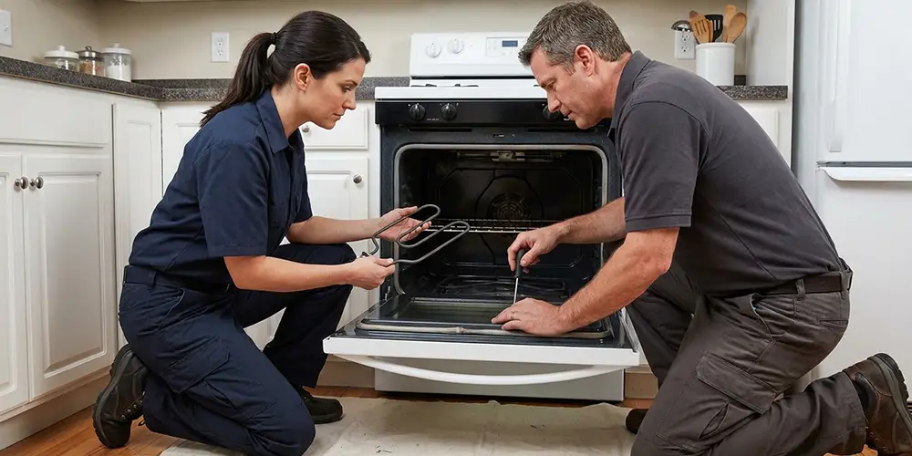Oven Heating Element Replacement in Arlington, MA