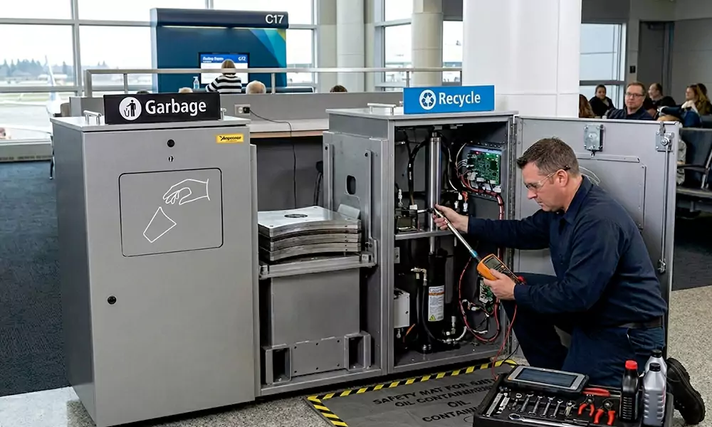 Trash Compactor Repair in Arlington, MA