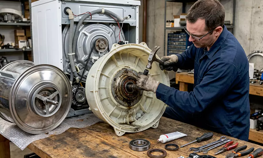 Washer Bearing Replacement in Arlington, MA