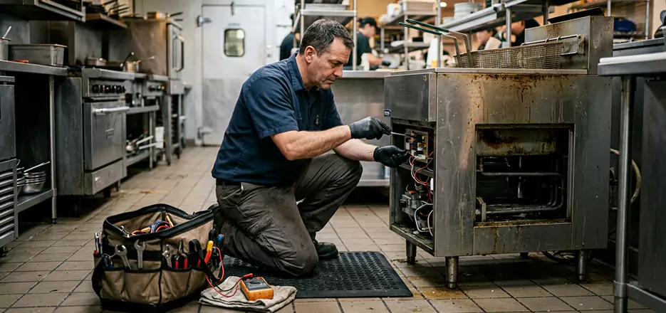 Industrial Fryer Thermostat Repair in Arlington