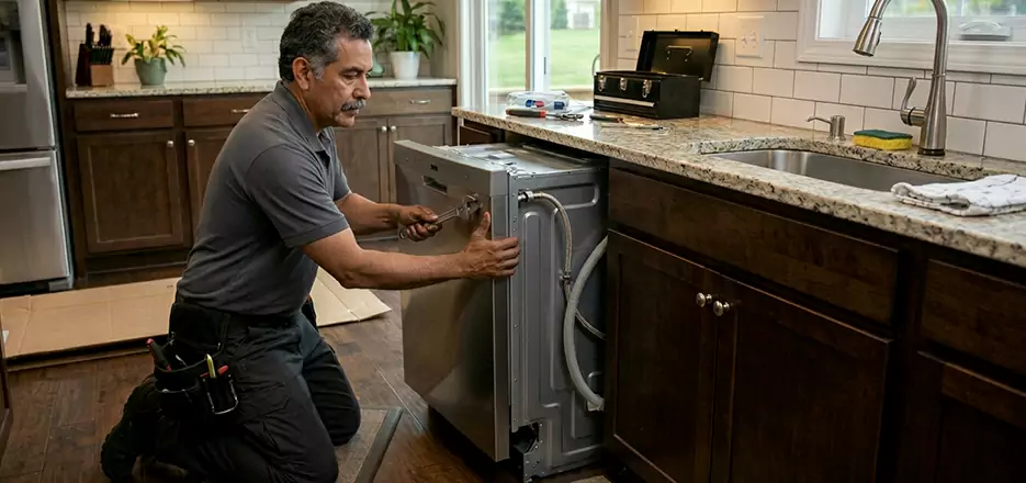 Same Day Dishwasher Installation in Arlington