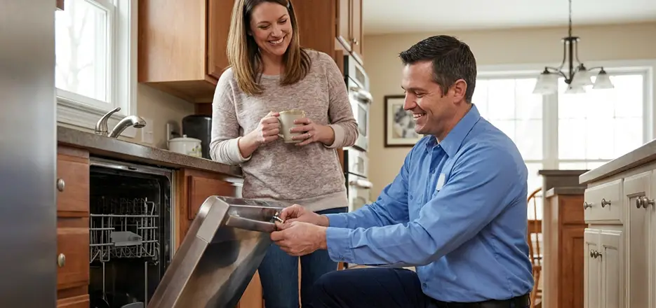 Dishwasher Latch Handle Replacement in Arlington