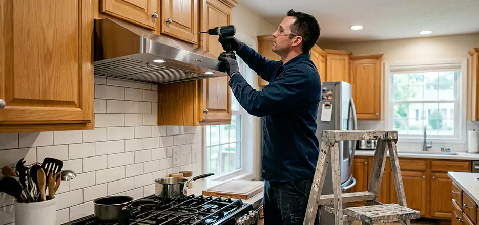 Wood Range Hood Installation Arlington