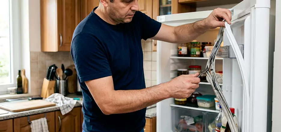 Replace Worn Refrigerator Seal in Arlington